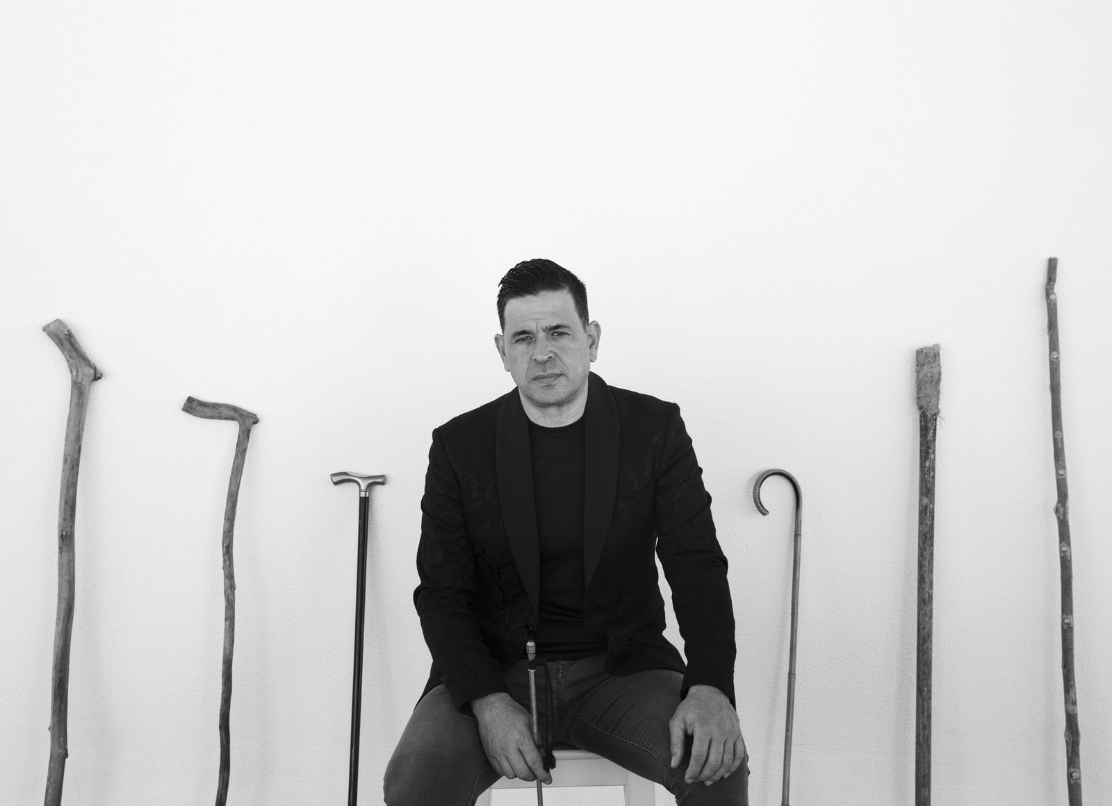 El cantaor gaditano Miguel Rosendo.