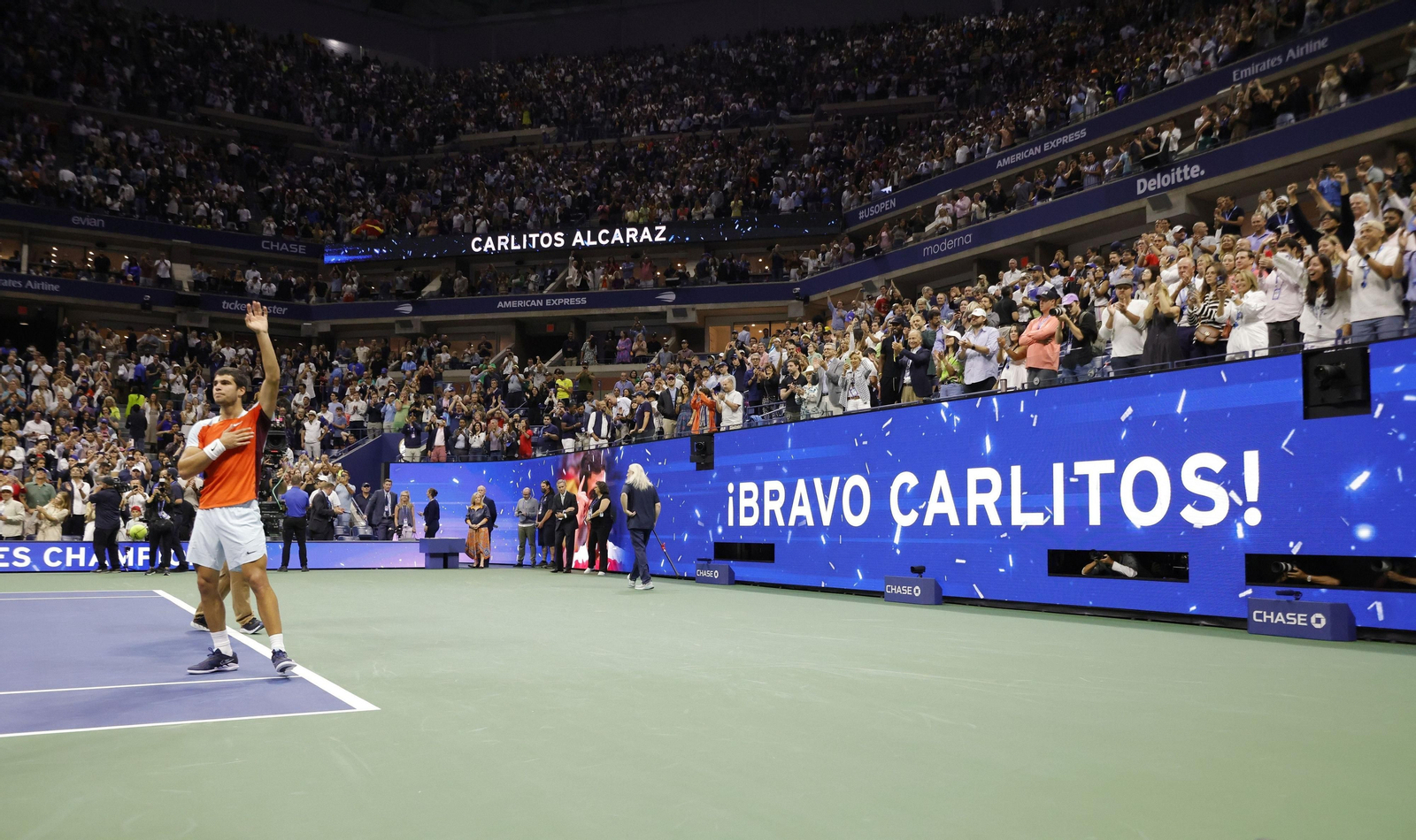 Las imágenes del título del US Open para Carlos Alcaraz