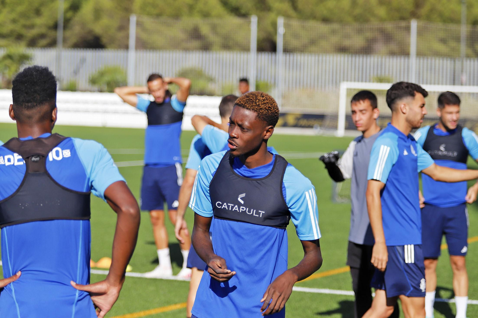 Imágenes del entrenamiento del Recreativo de Huelva