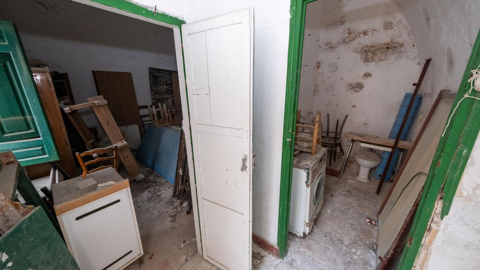 Dependencias donde se ubicaba la Casa del Niños Jesús.