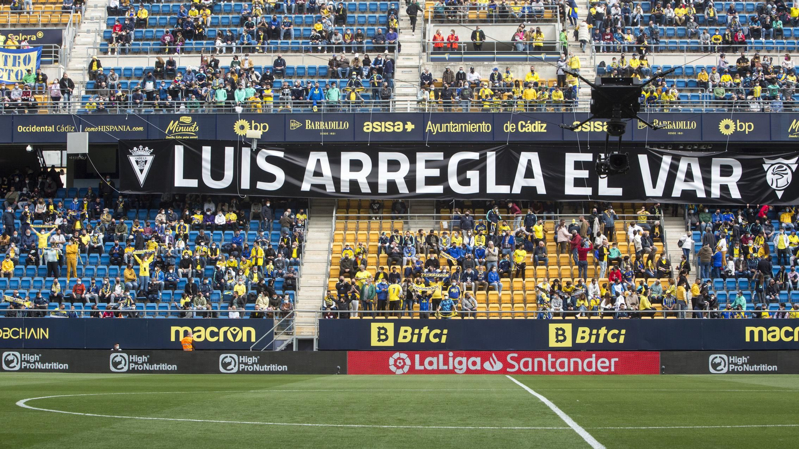 Las imágenes del partido entre el Cádiz y el Celta