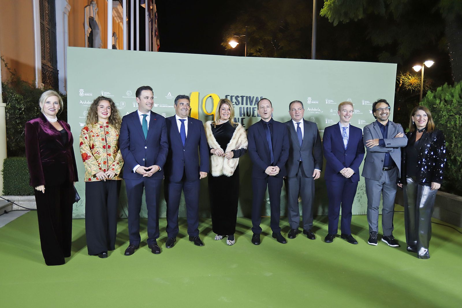 Imágenes del Photocall de la gala inaugural de la 49 edición del Festival de Cine Iberoamericano de Huelva