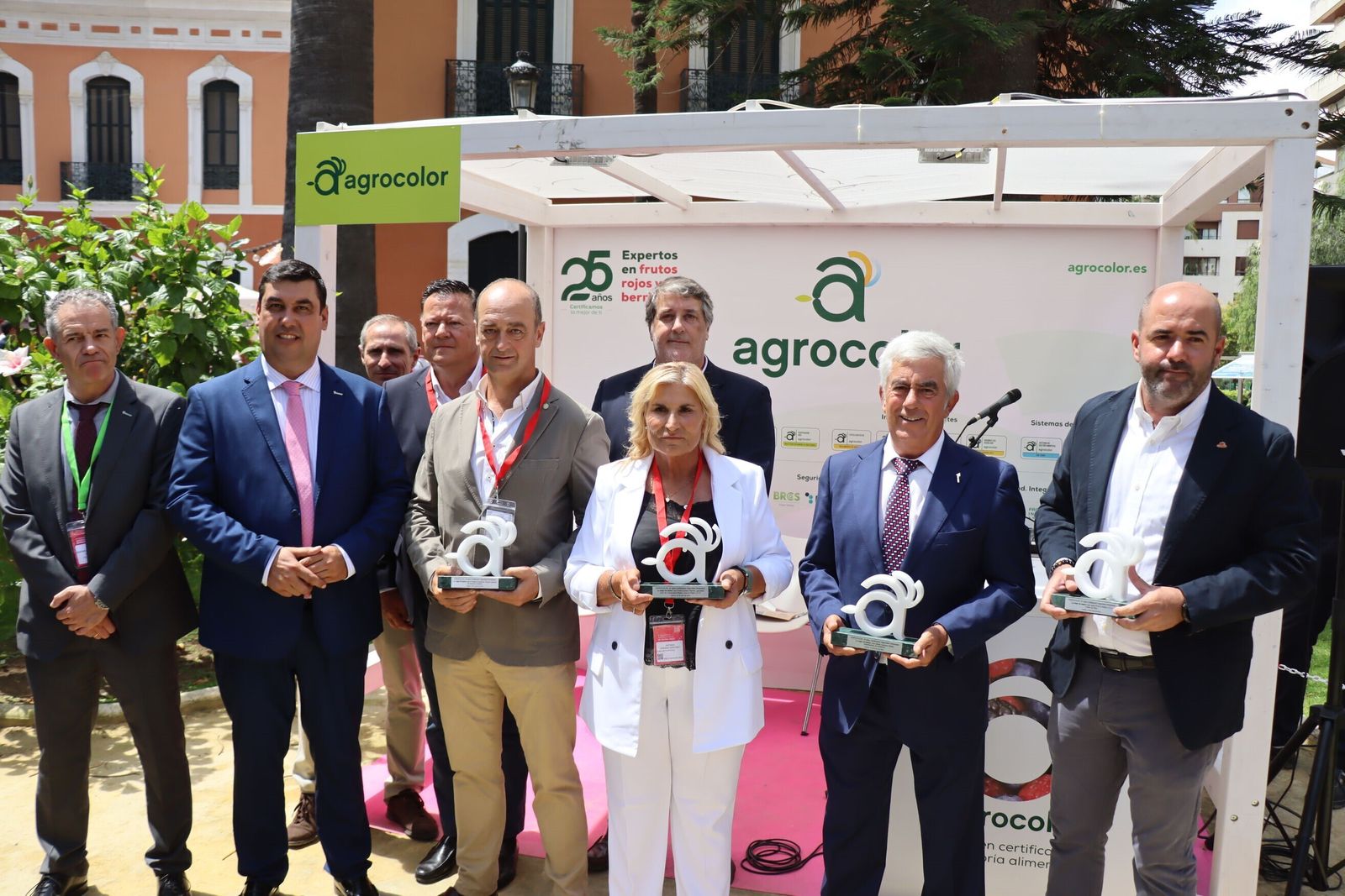 Los Stands participantes en el 8º Congreso Internacional de Frutos Rojos en Huelva
