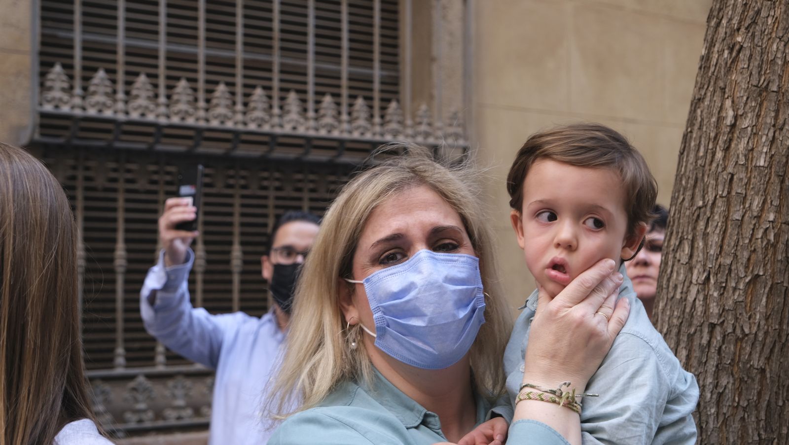 Fotogalería procesión de la Santa Cena. Semana Santa de Almería 2022.