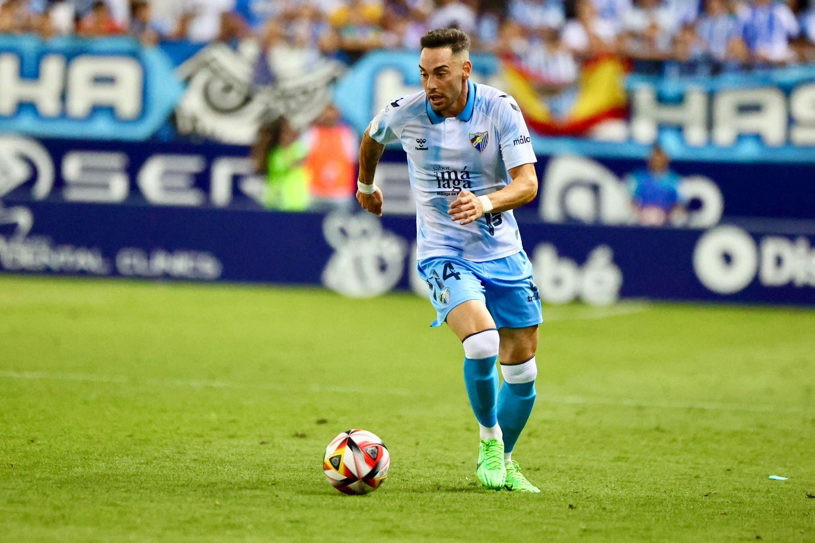 El Málaga CF-Nàstic, en fotos