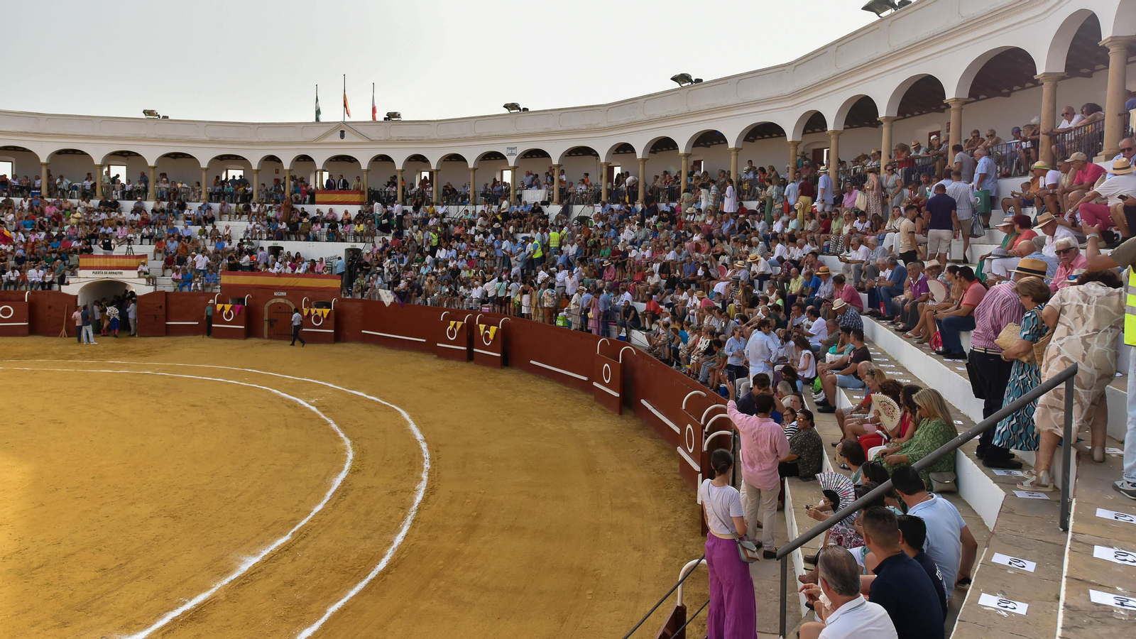 El festejo mixto de la Feria Real de San Roque, en imágenes