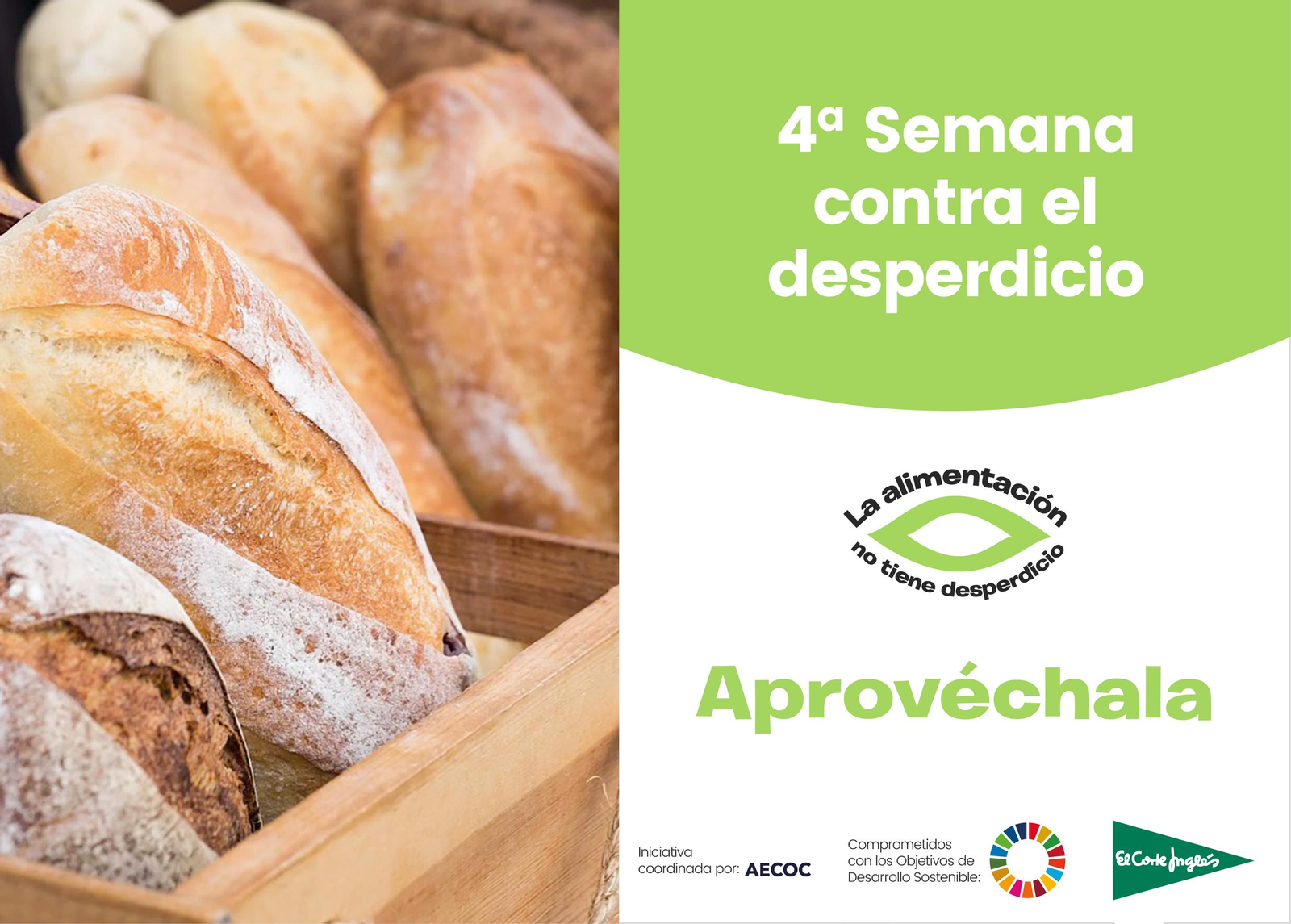 El Corte Inglés participa en la IV Semana contra el Desperdicio.