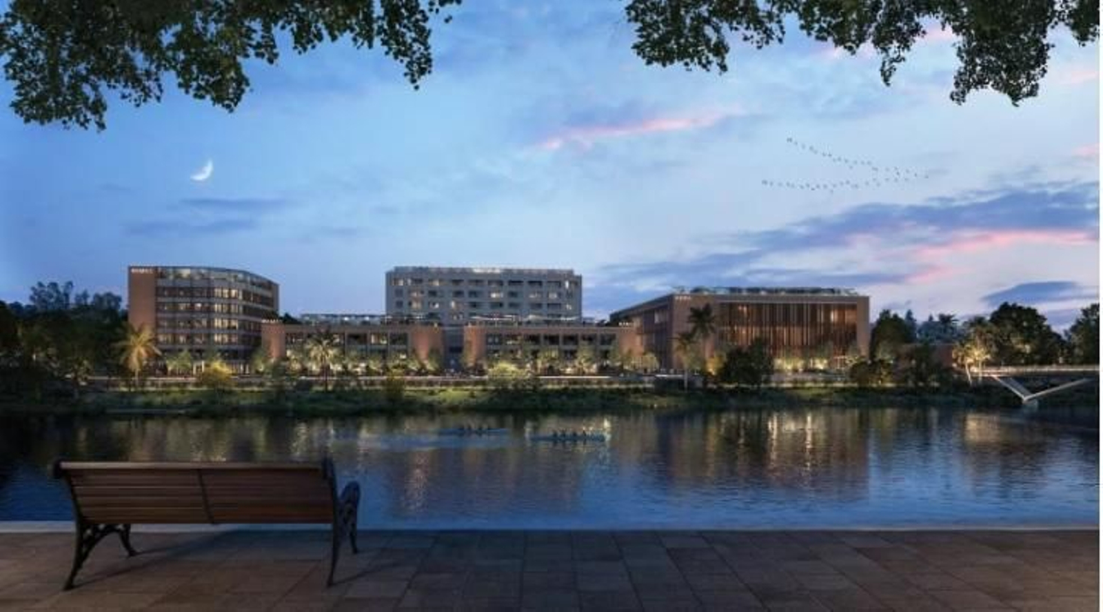 Recreación virtual del complejo Vera en Sevilla, que se construye en el antiguo edificio de Altadis