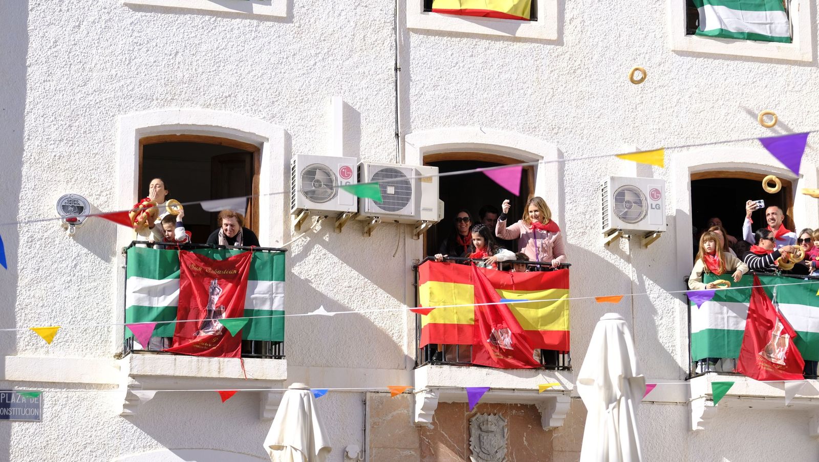 San Sebastián y los roscos de Lubrín, en fotos