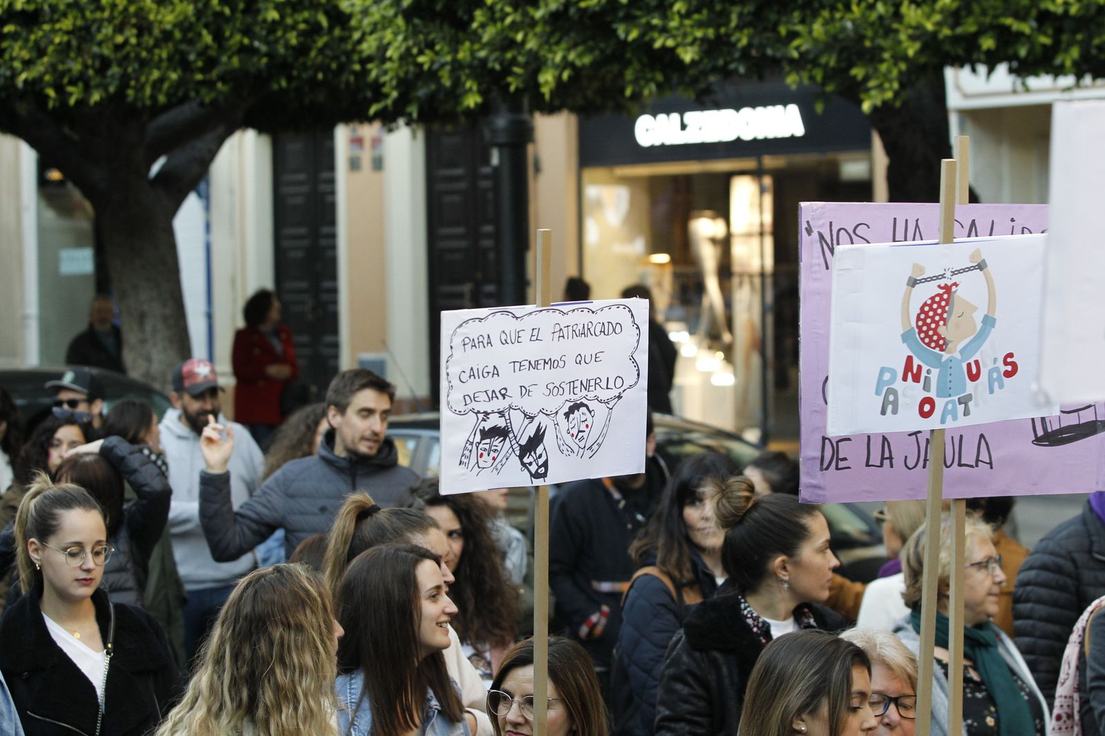 Fotogalería manifestación Día Internacional de la Mujer