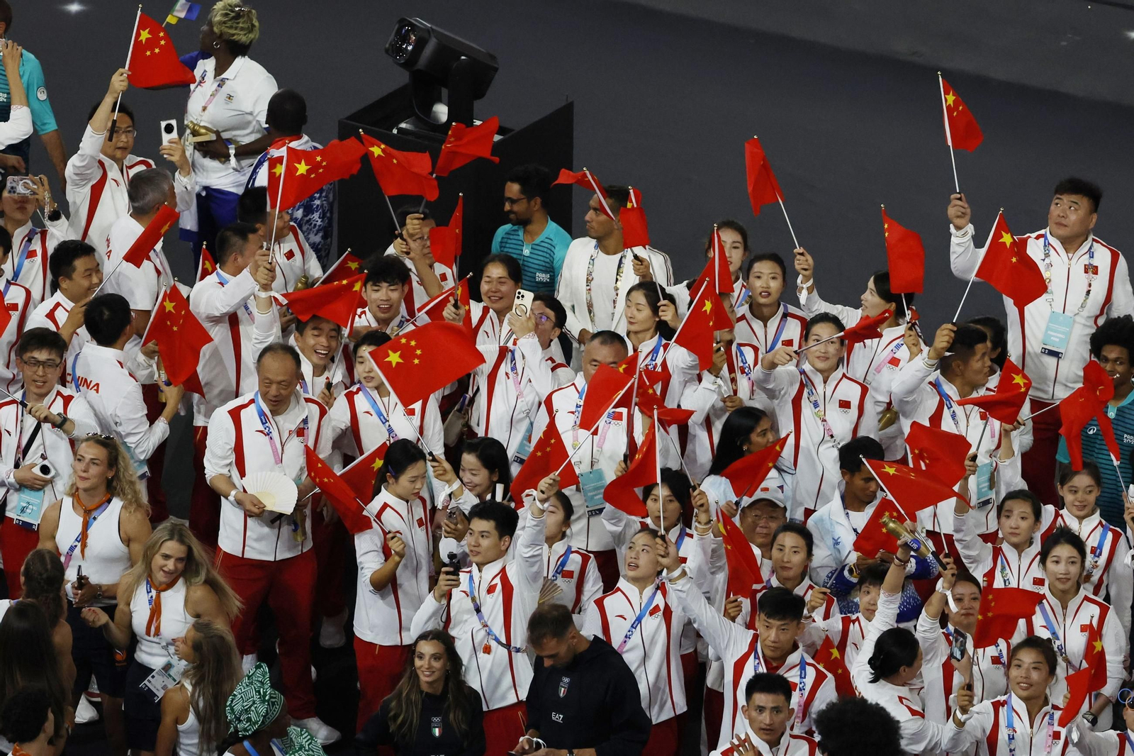 Las fotos de la ceremonia de clausura de los Juegos Olímpicos París 2024