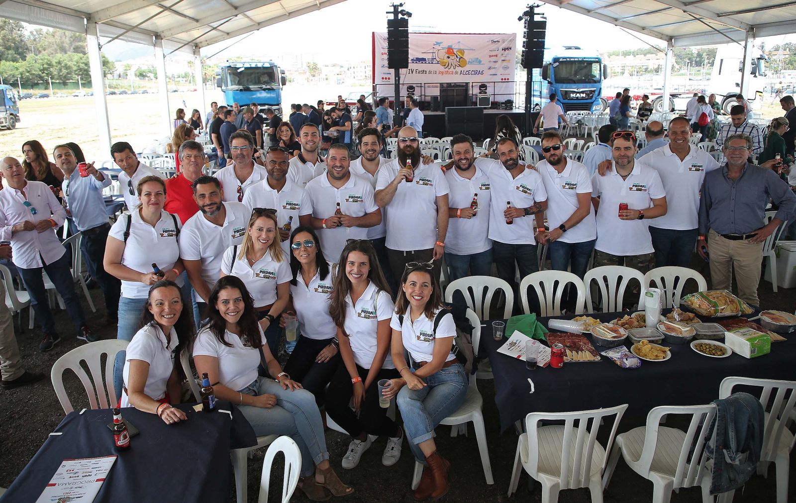 Ambiente en la Fiesta de la Logística del Propeller Club de Algeciras.