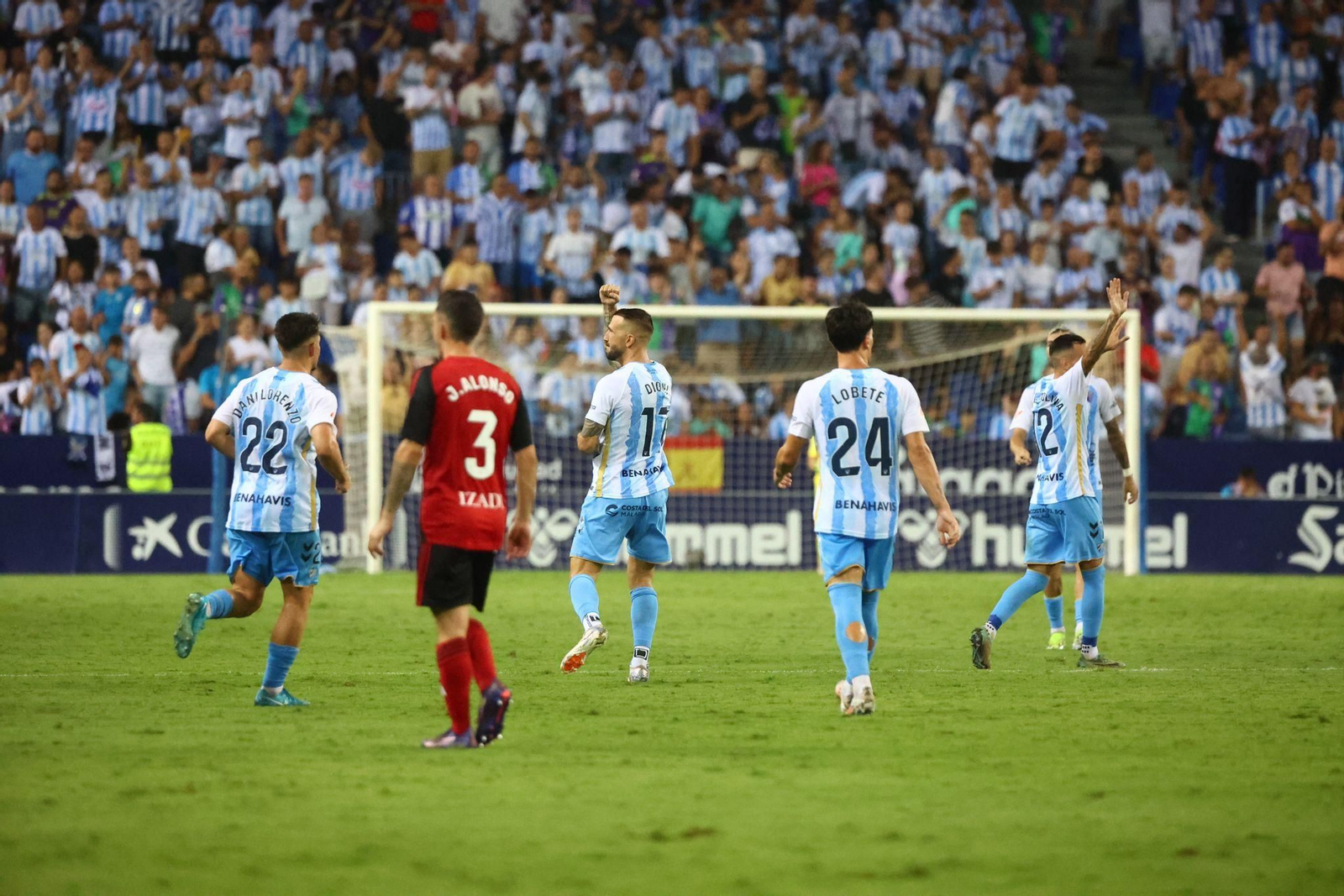 Las fotos del Málaga CF - Mirandés