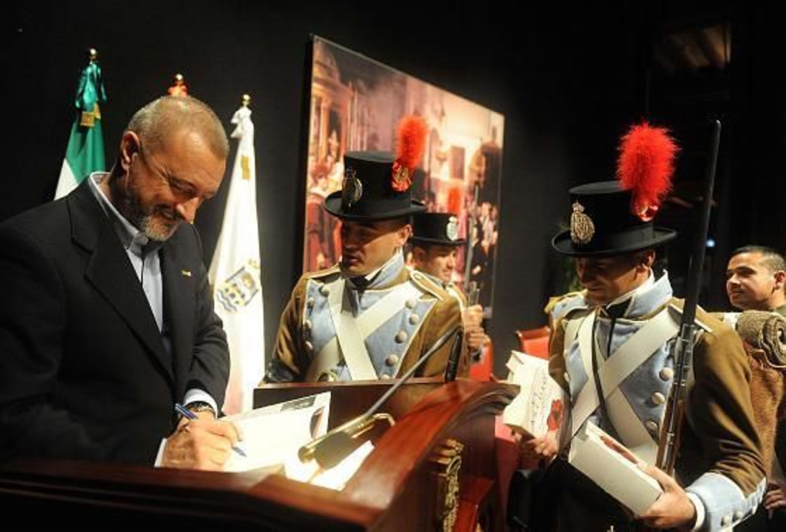 Posteriormente participó en un acto en San Fernando. /Elías Pimentel