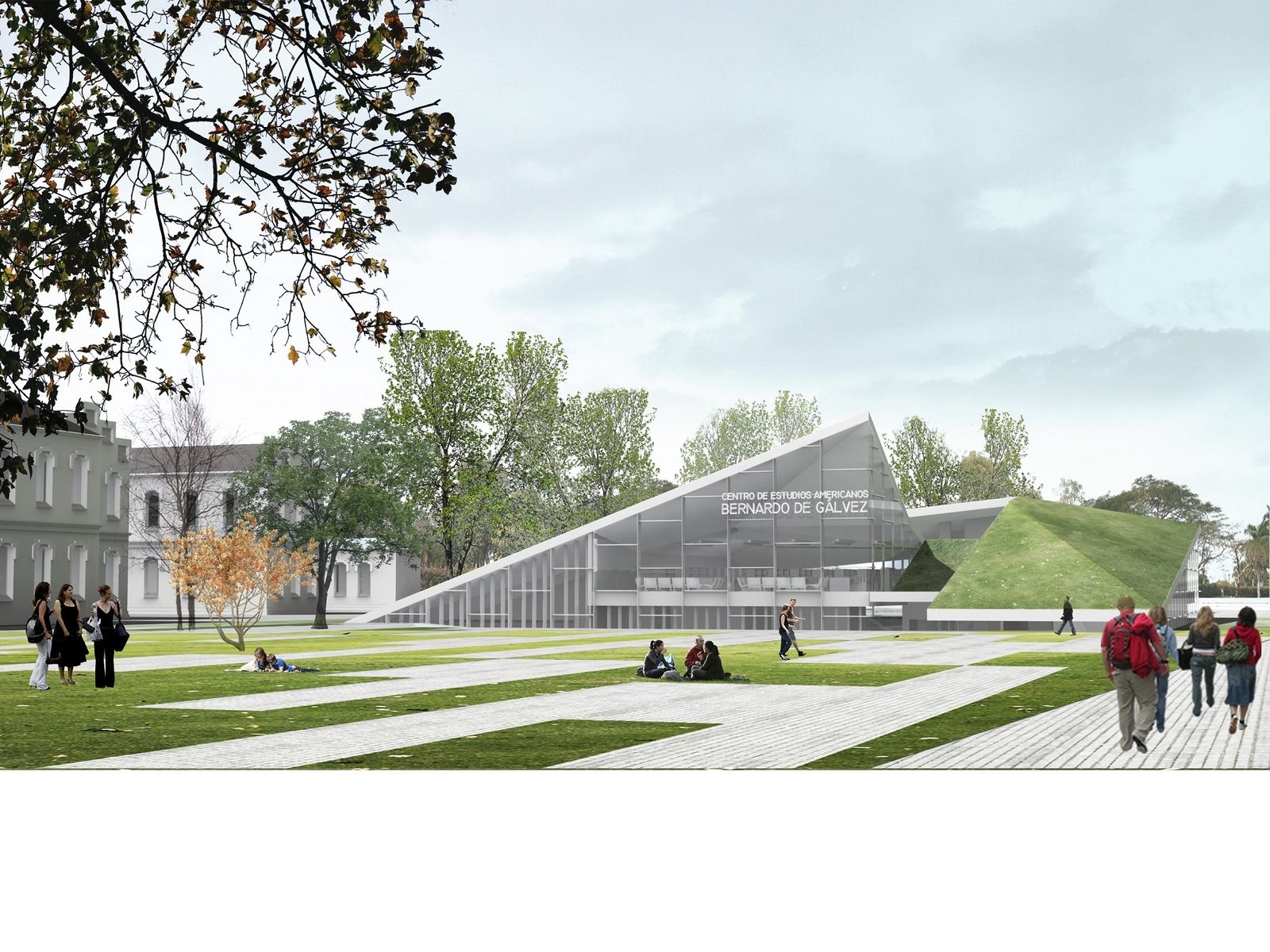 Infografía del diseño previsto para el nuevo equipamiento.