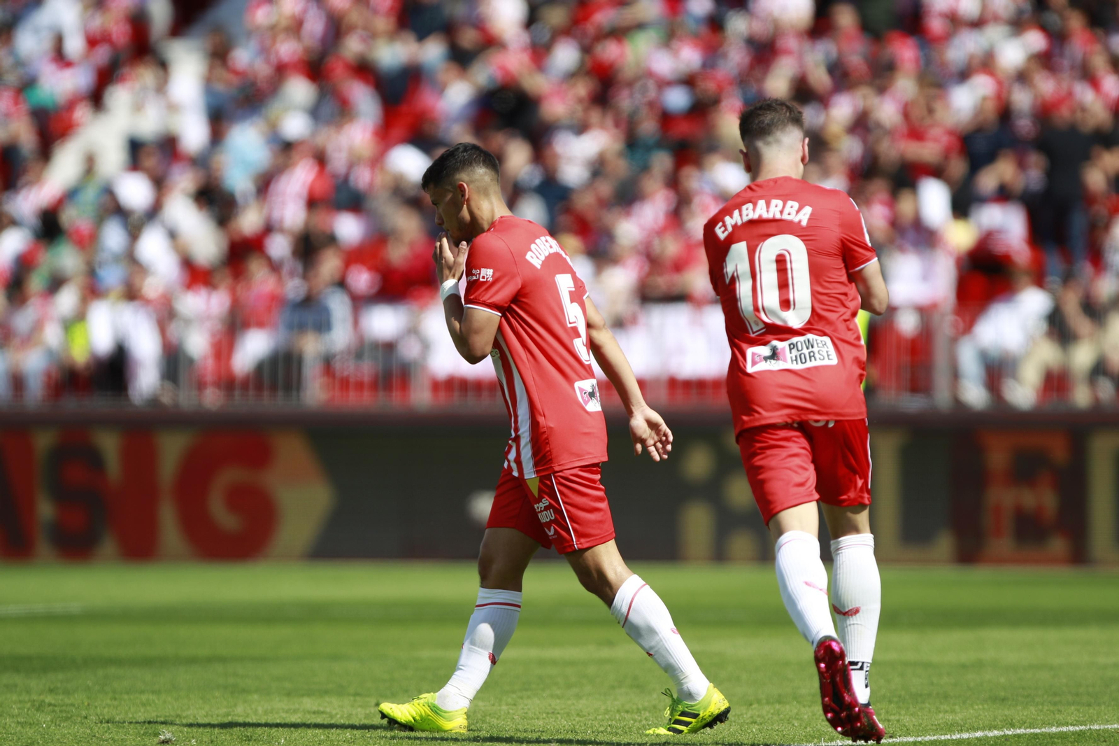Imágenes del partido de la Liga Santander U.D. Almería-Cádiz C.F.