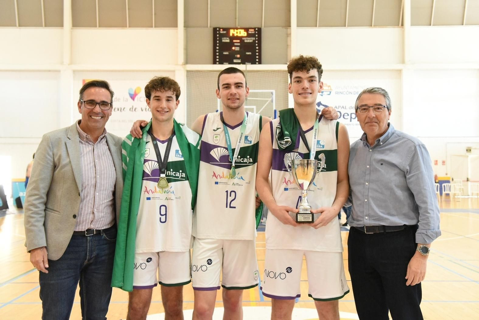 Unicaja - Real Betis, las mejores fotos de la final del Campeonato de Andalucía junior