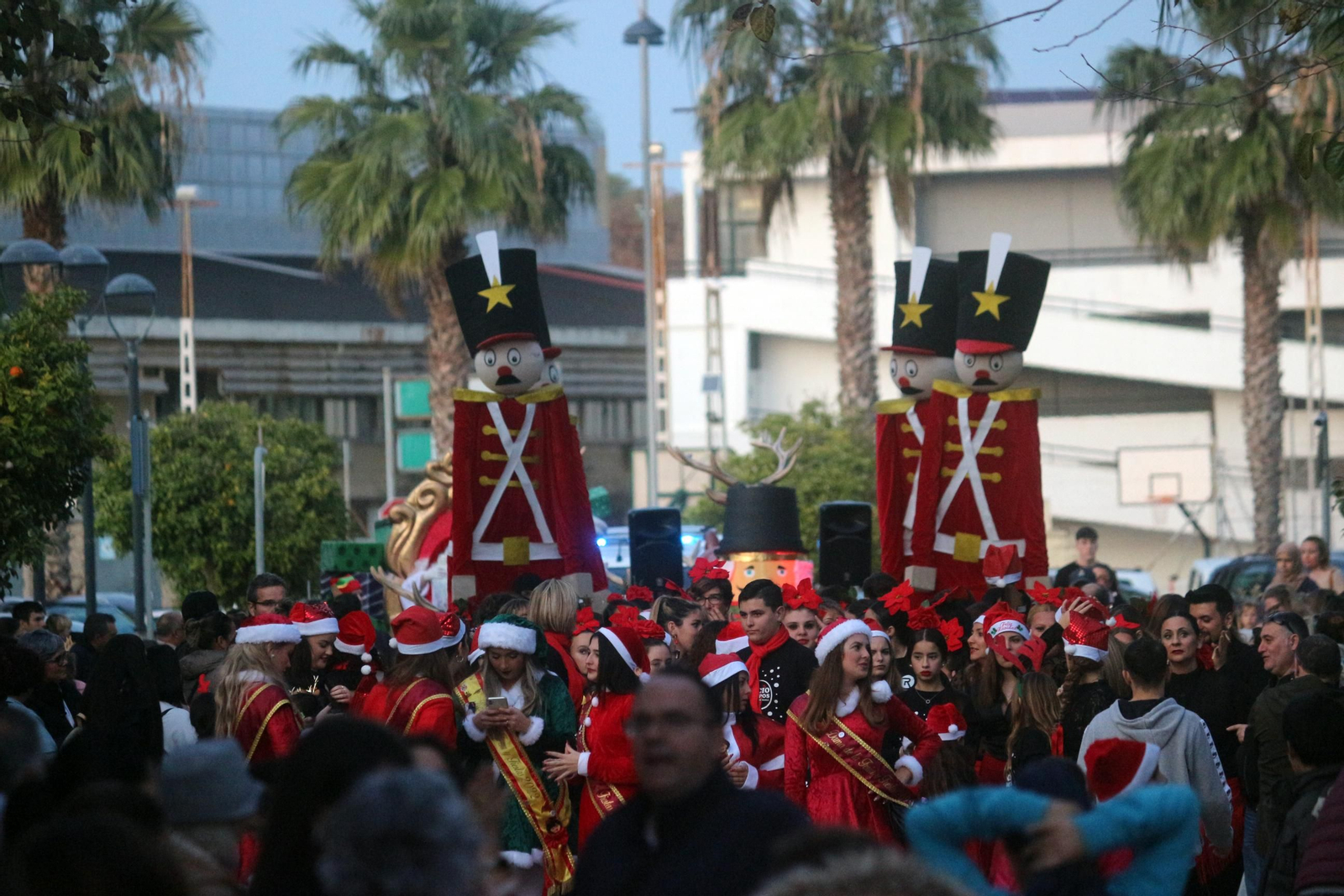 Visita de Papá Noel a Puerto Real