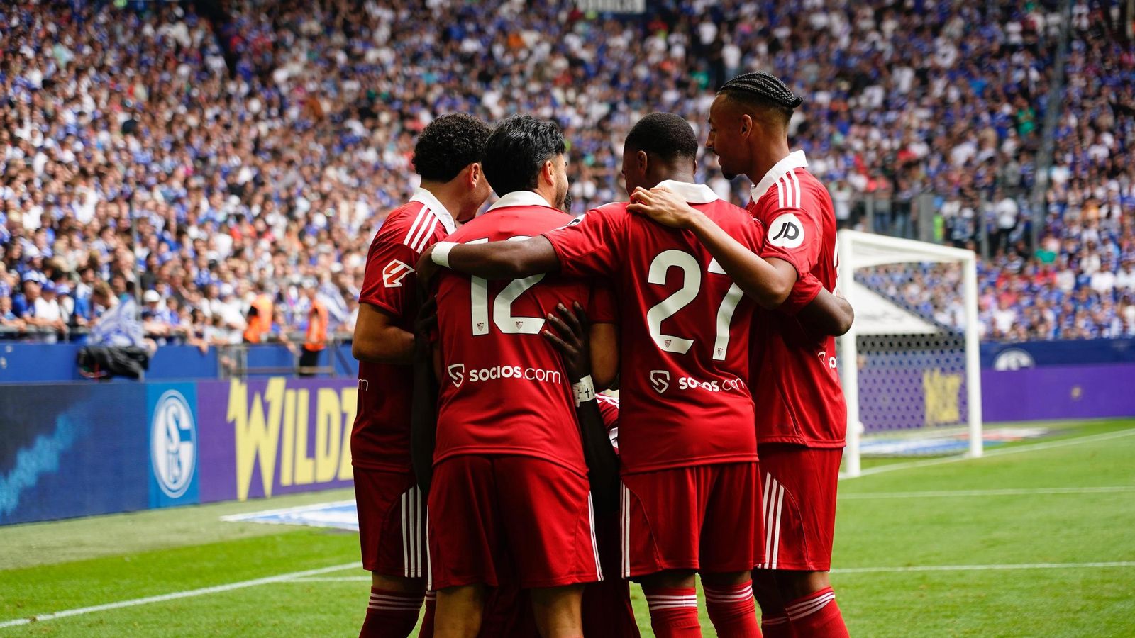Las fotos del Schalke 04 - Sevilla Las fotos del Schalke 04 - Sevilla
