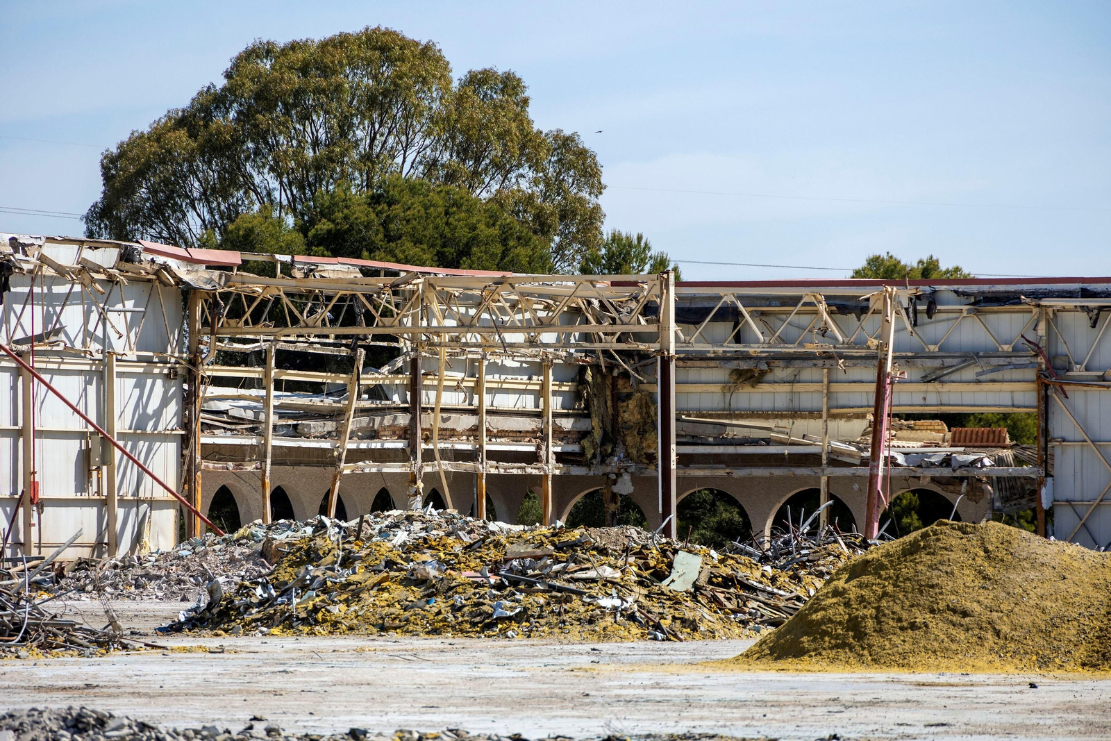 Así están los terrenos de la antigua de Delphi