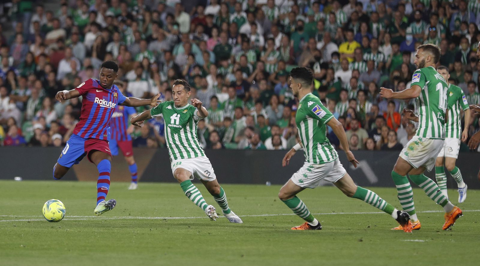 Las imágenes del Betis-Barcelona