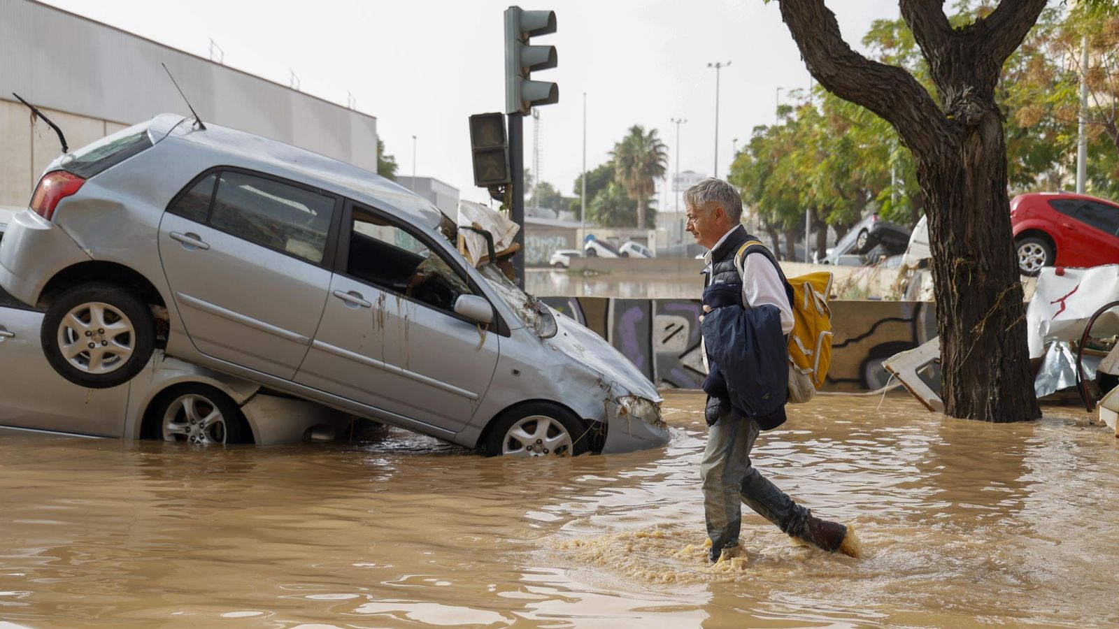 Desolación y destrucción tras el paso de la DANA por Valencia