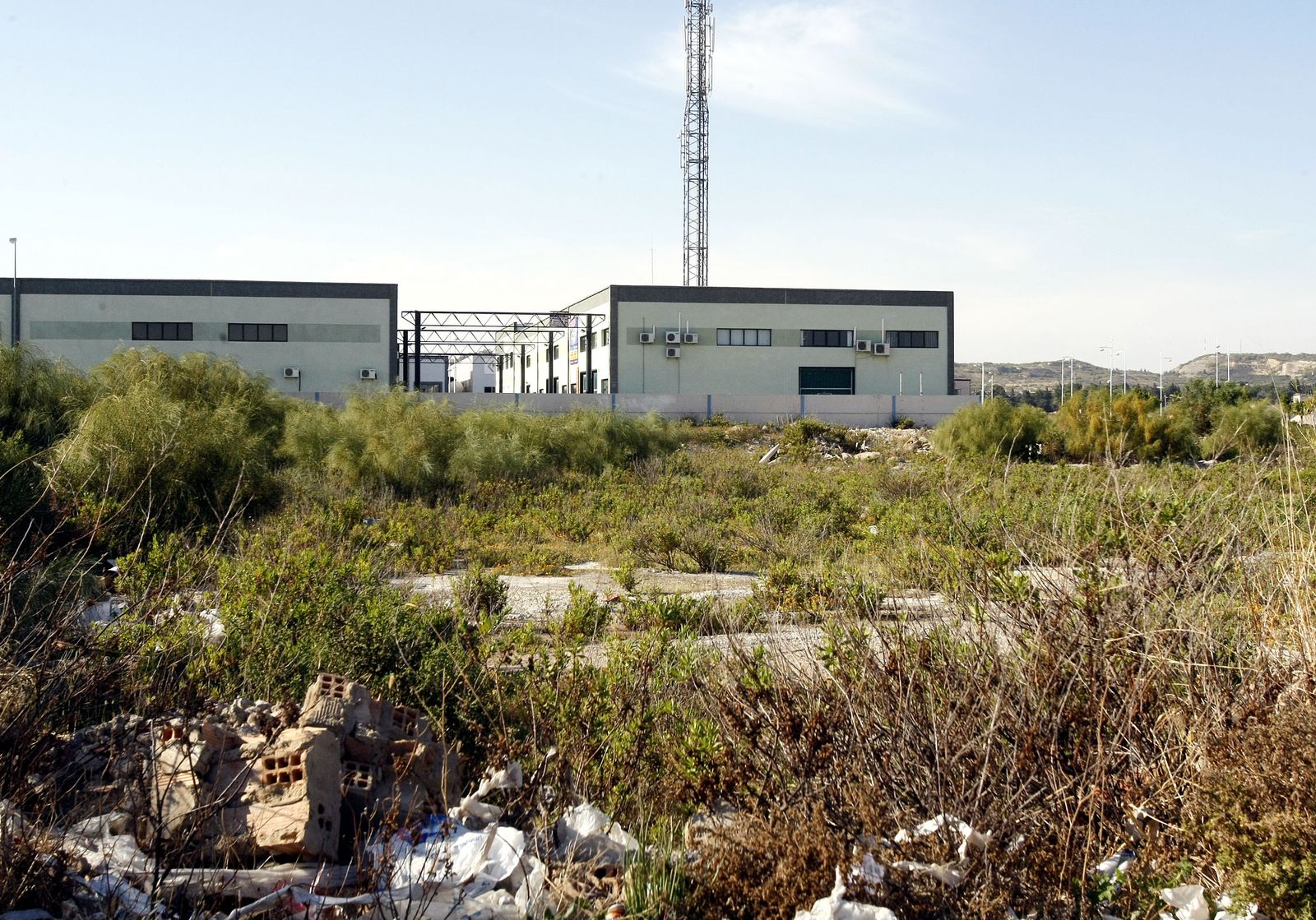 Una imagen de archivo  del polígono industrial Las Salinas.