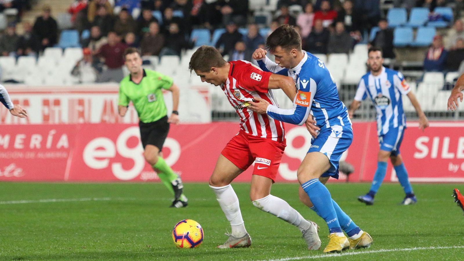 Corpas estuvo más activo en la primera mitad