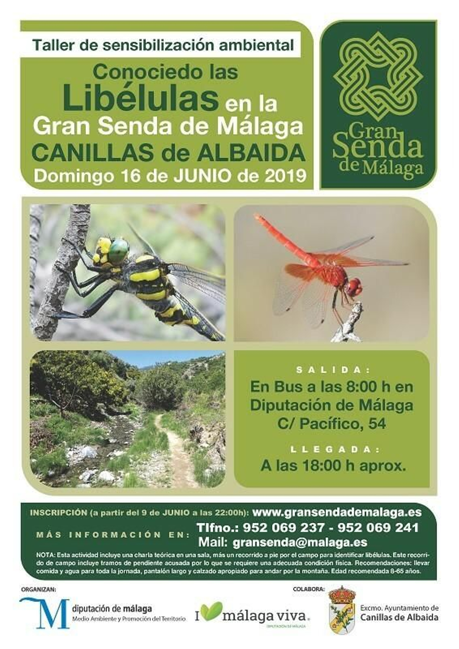 Esta ruta sensibiliza sobre el cuidado del medioambiente.