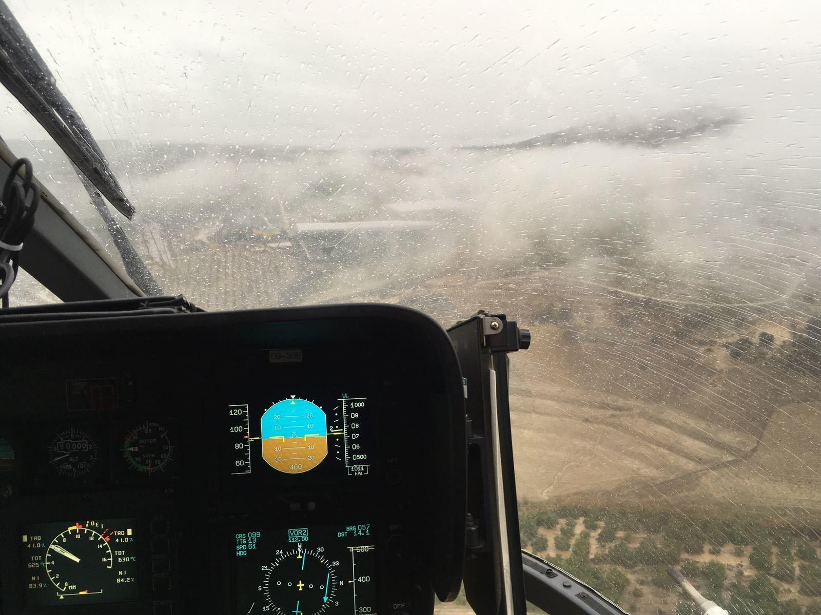 Imágenes de los rescates por las lluvias