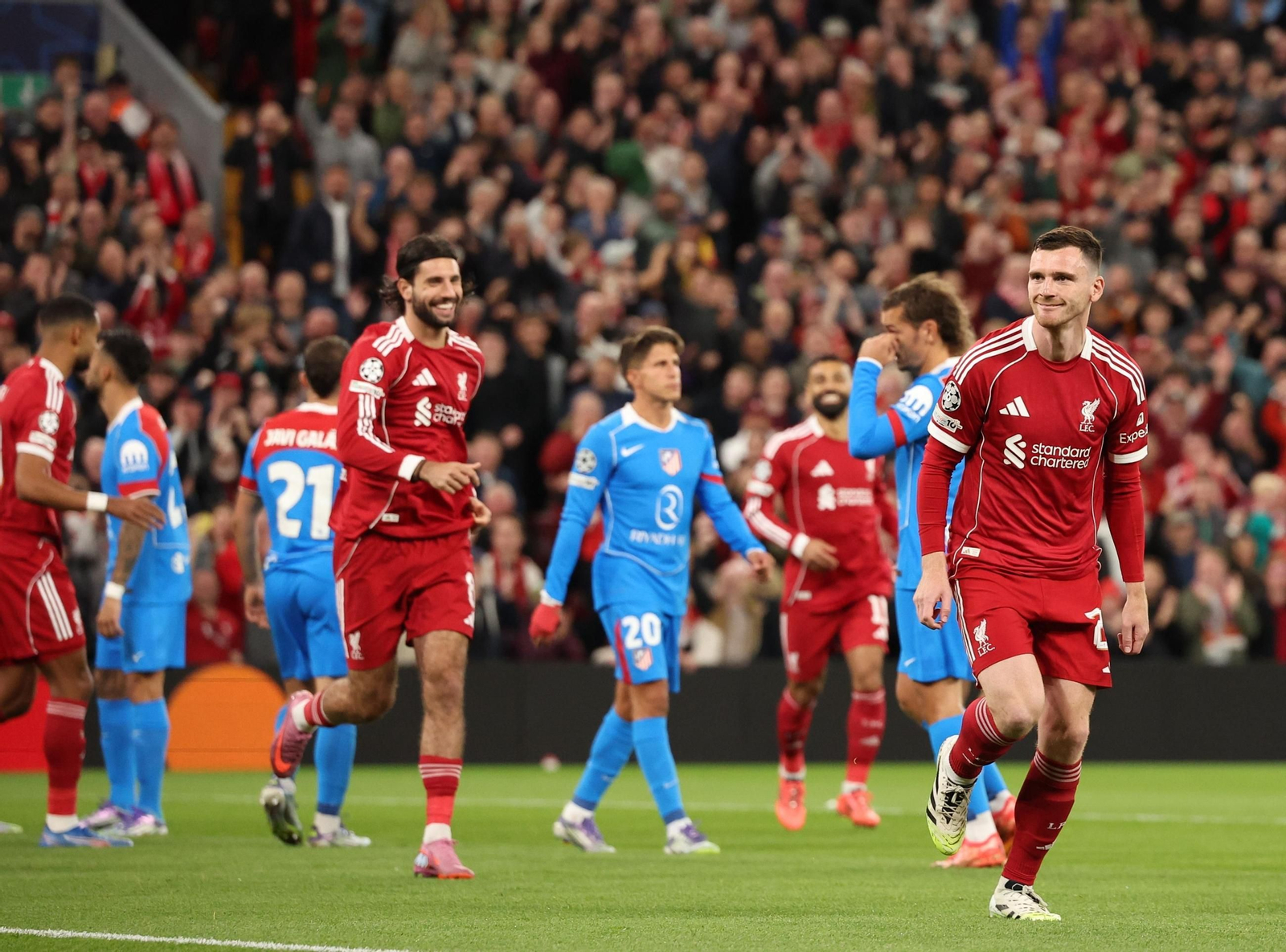 Las fotos del Liverpool - Atlético de Madrid