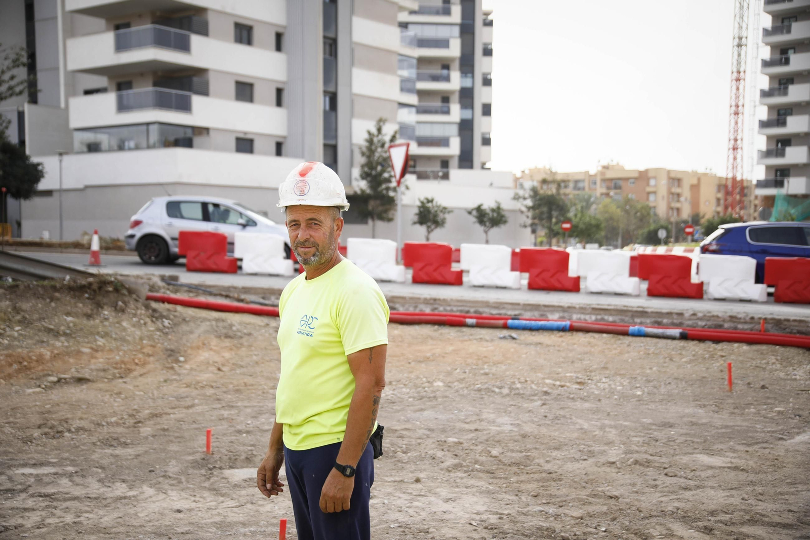 Las imágenes de las obras del puente de la autovía de Almería