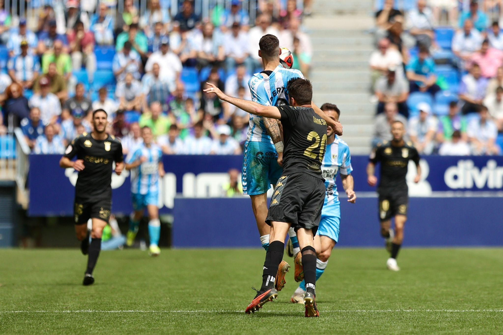 Málaga CF-AD Ceuta, en fotos