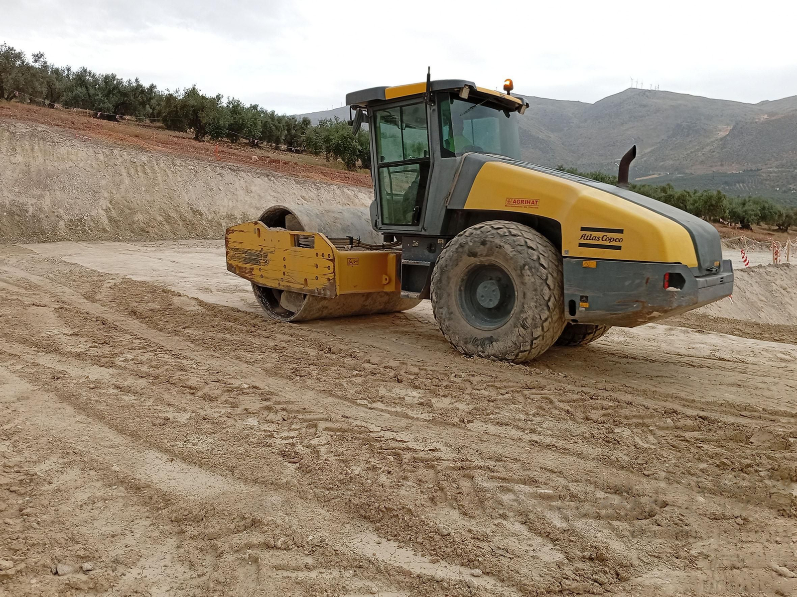 Así van las obras del tramo A-92 de la Variante de Loja, del AVE de Granada