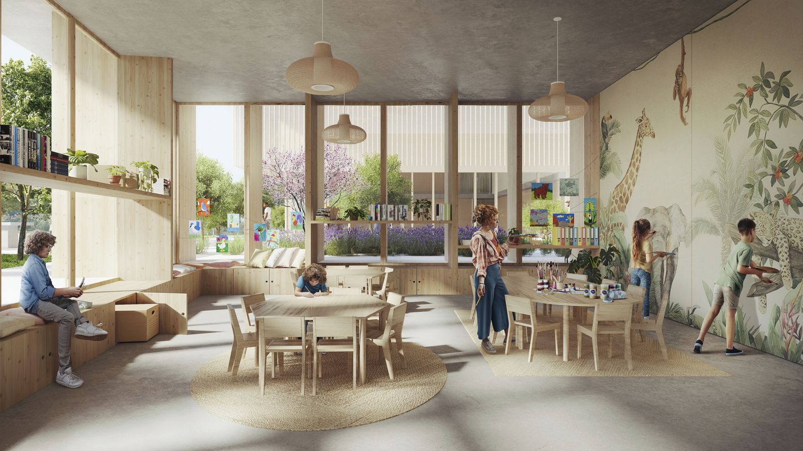 Así será el nuevo Centro de Tecnología e Innovación del Liceo Francés en la Cartuja