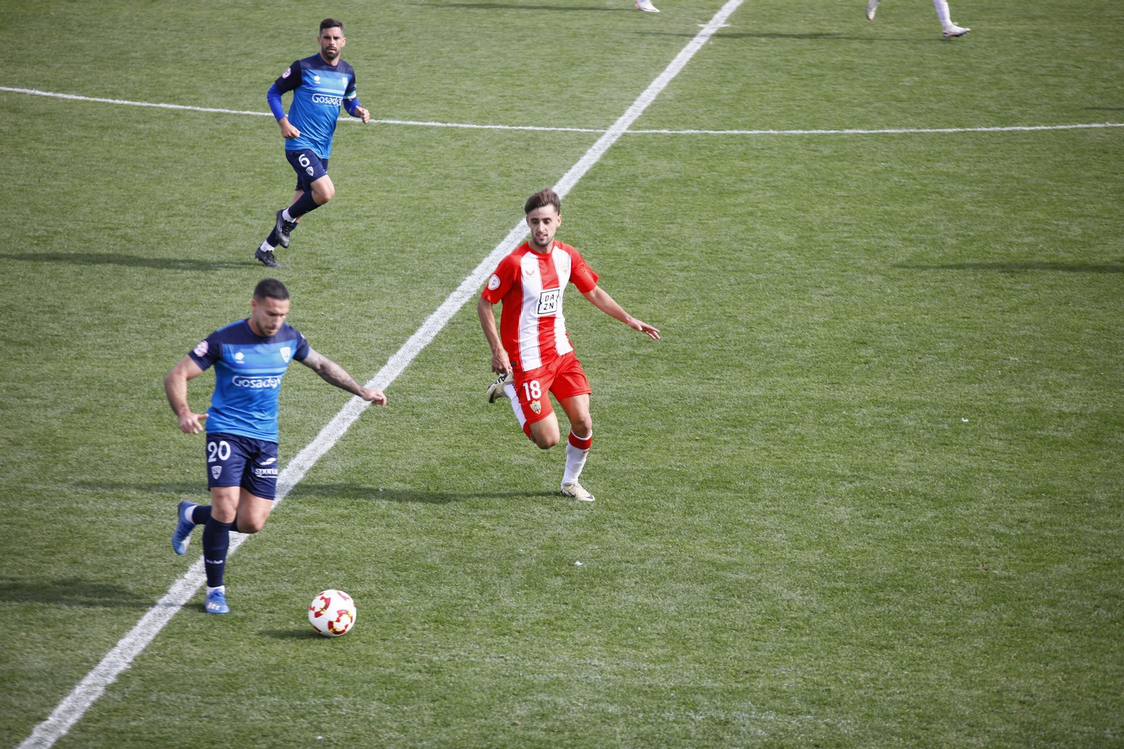 Imágenes del partido entre Almeria B contra Villanovense de segunda RFEF