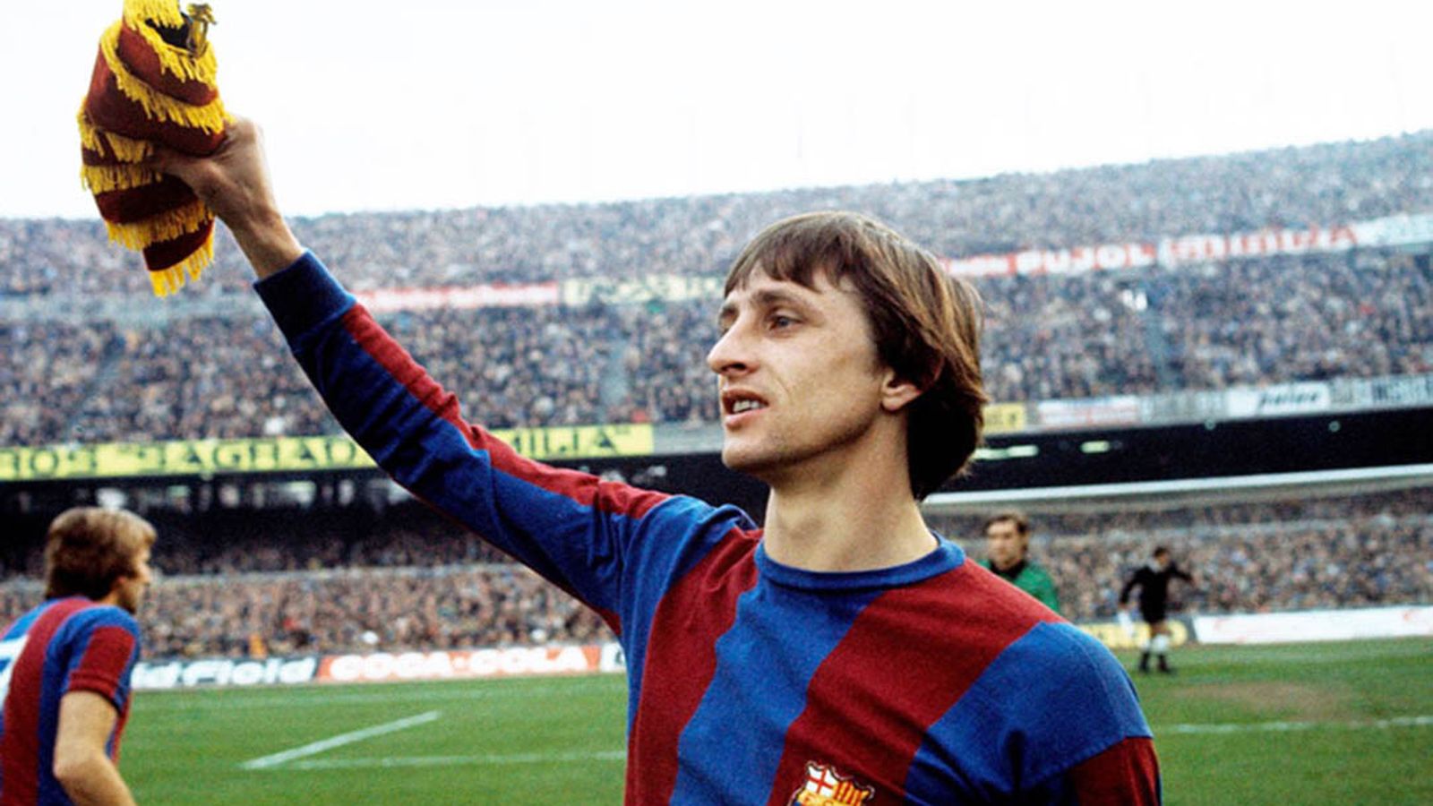 Johan Cruyff, leyenda del Fútbol Club Barcelona.