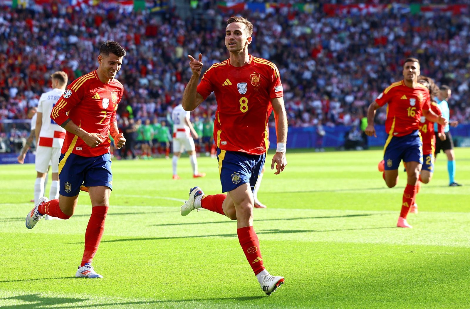 Las fotos del España - Croacia en la Eurocopa de Alemania 2024