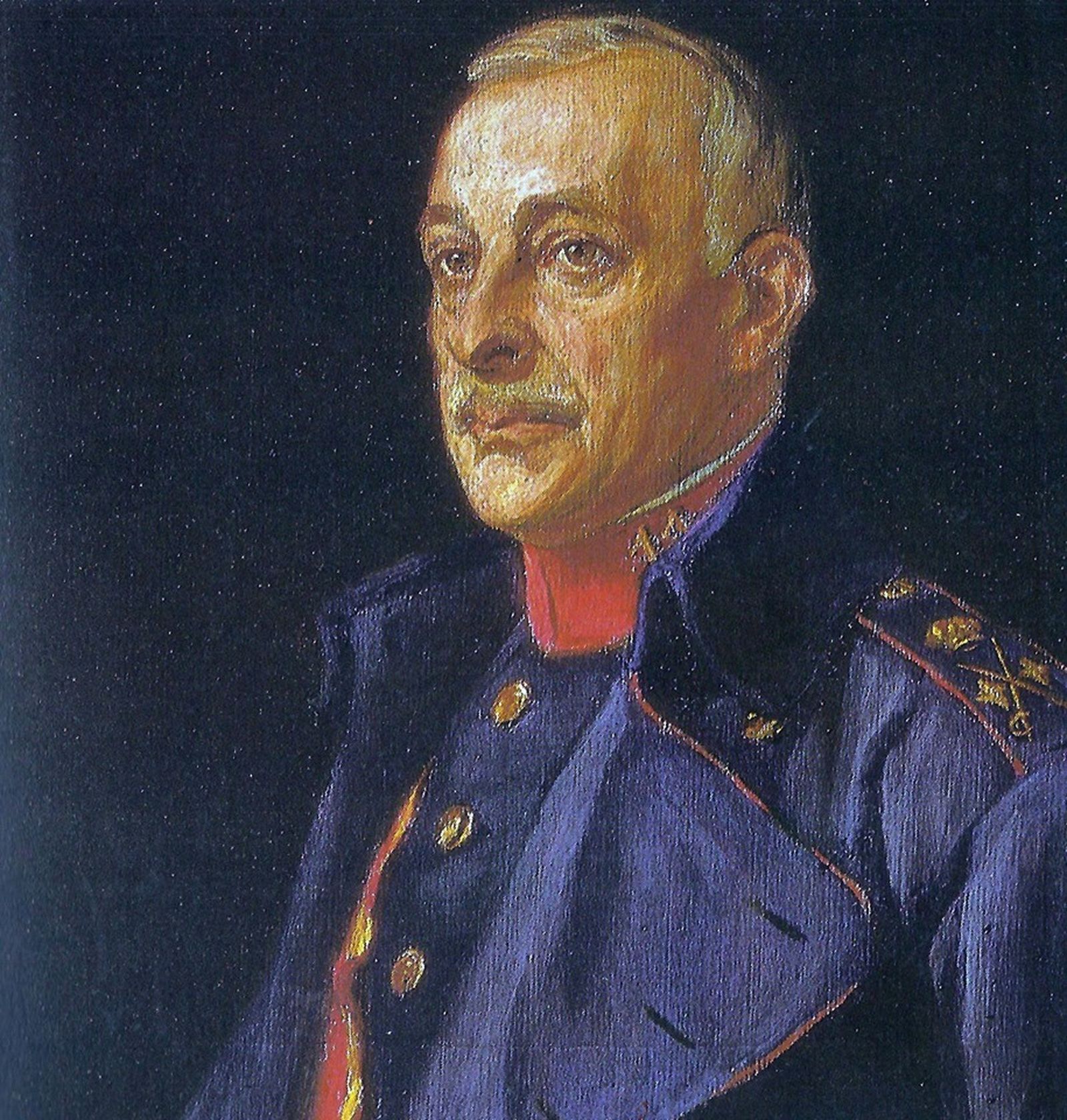 Retrato de Miguel Primo de Rivera.