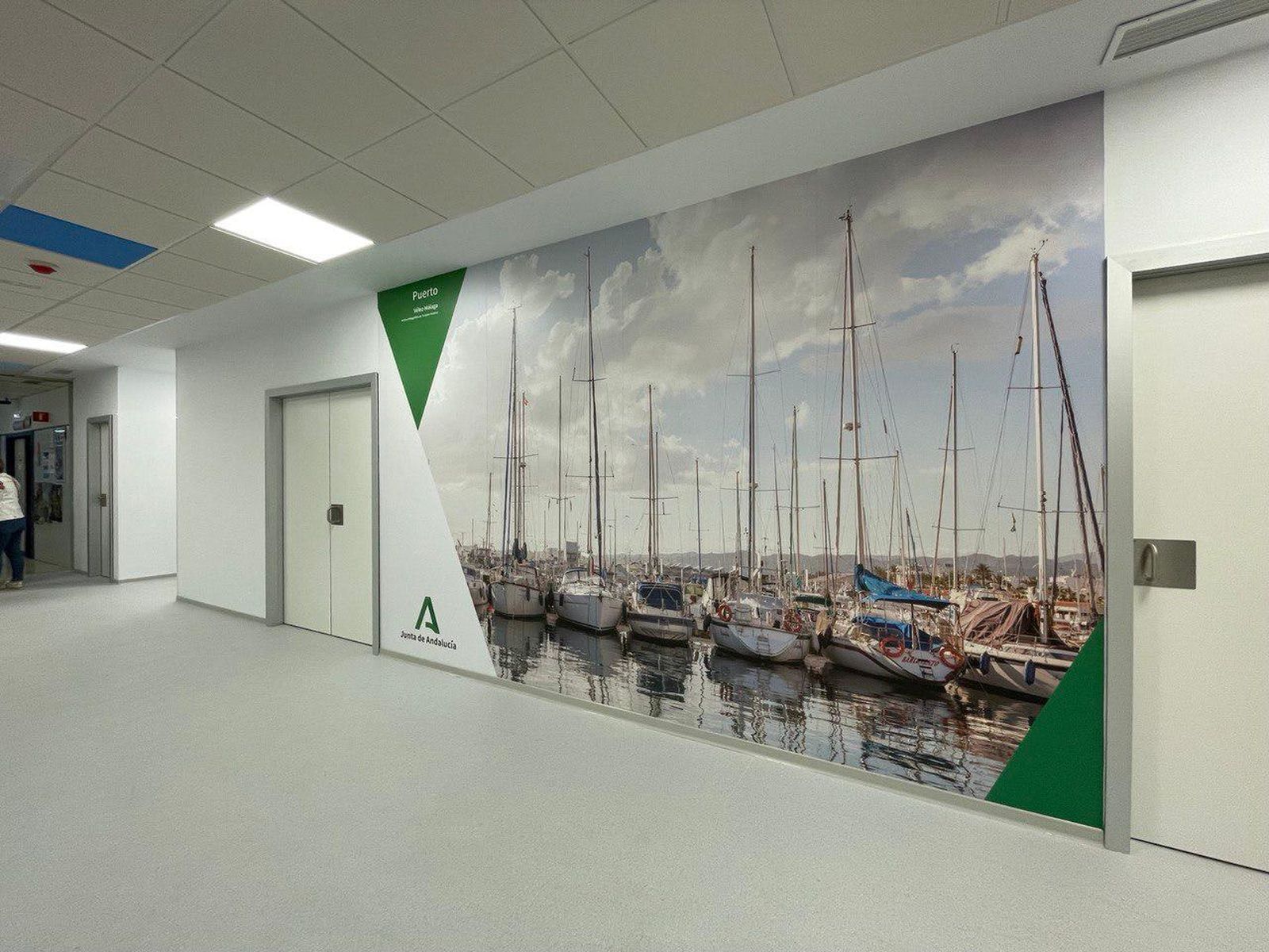 Área remodelada del Servicio de Radiodiagnóstico del Clínico.