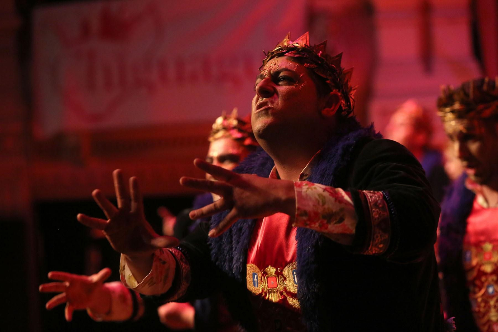 Cuarto día de preliminares del Carnaval Colombino en imágenes