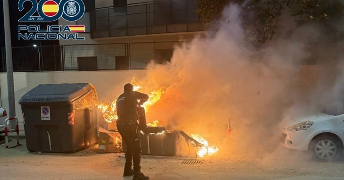 Detenido en Jerez el presunto autor de la quema de contenedores por ...