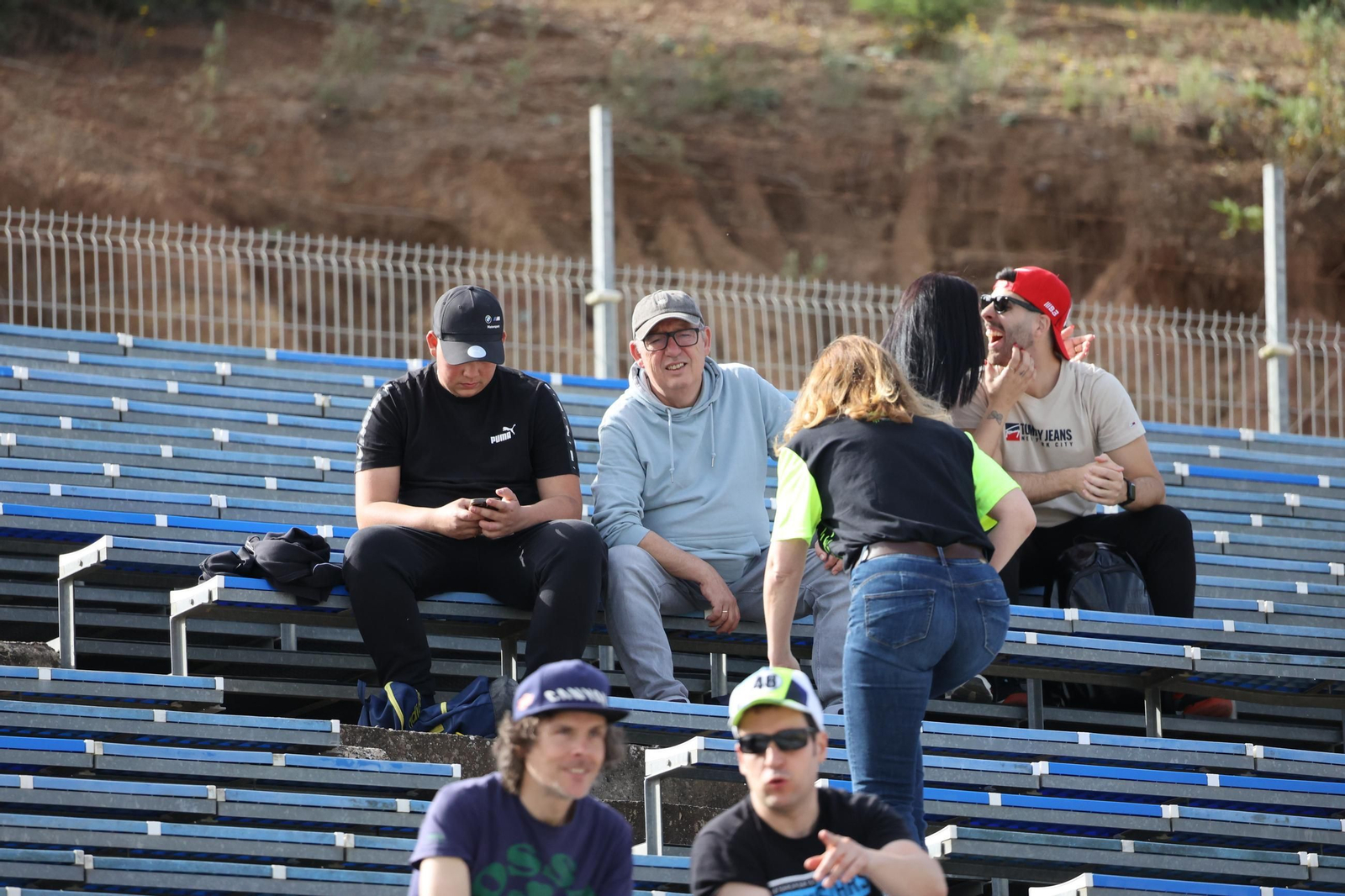 Ambiente del viernes en las gradas del Circuito de Jerez - Ángel Nieto