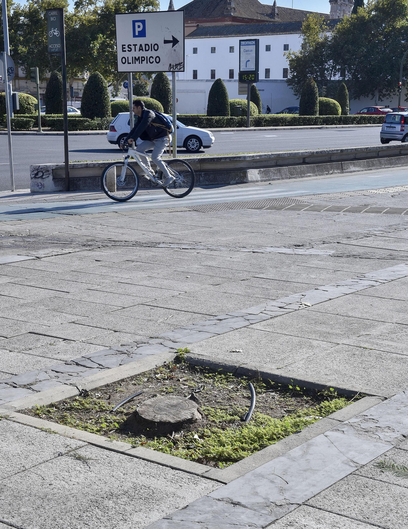 Desperfectos en el entorno del río