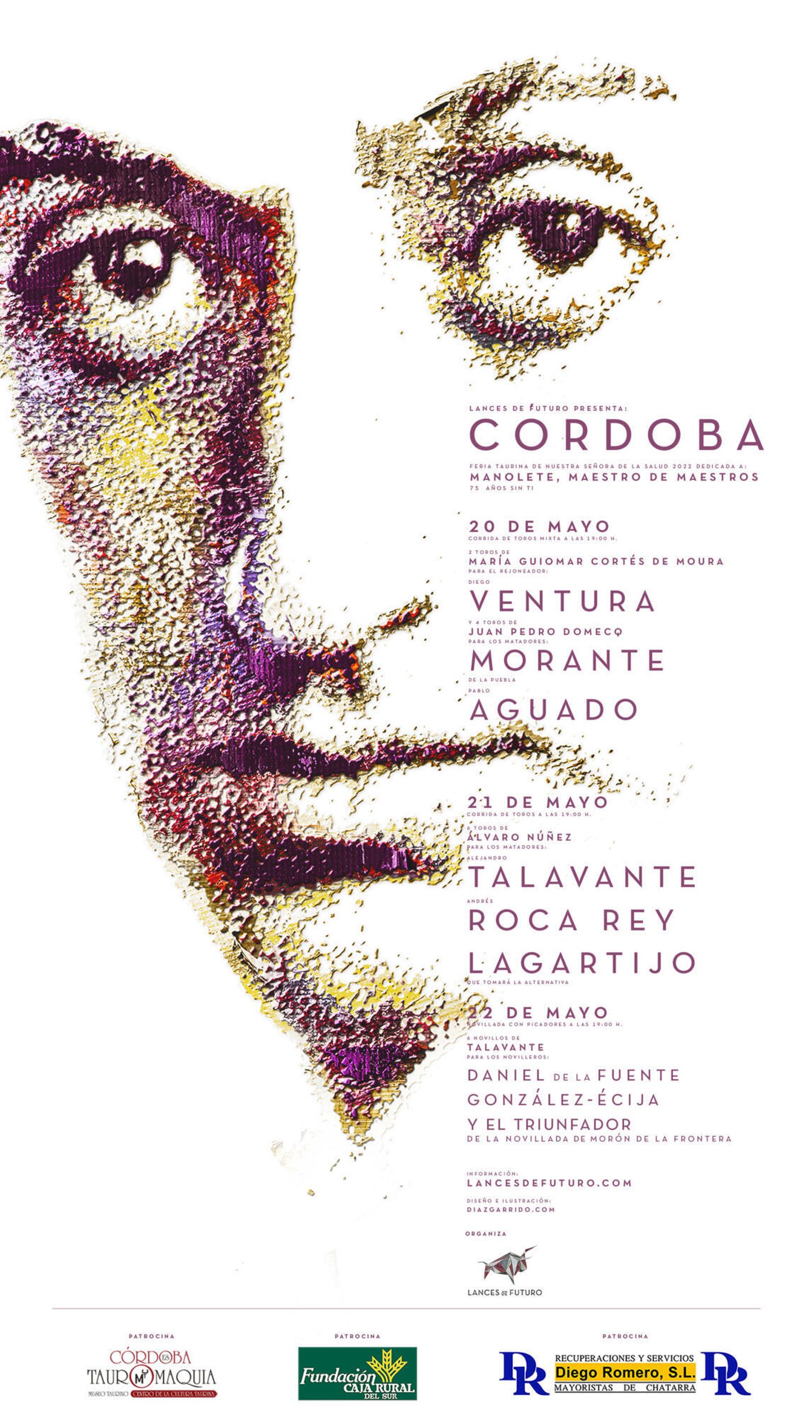 Carteles de la Feria de Córdoba de 2022.