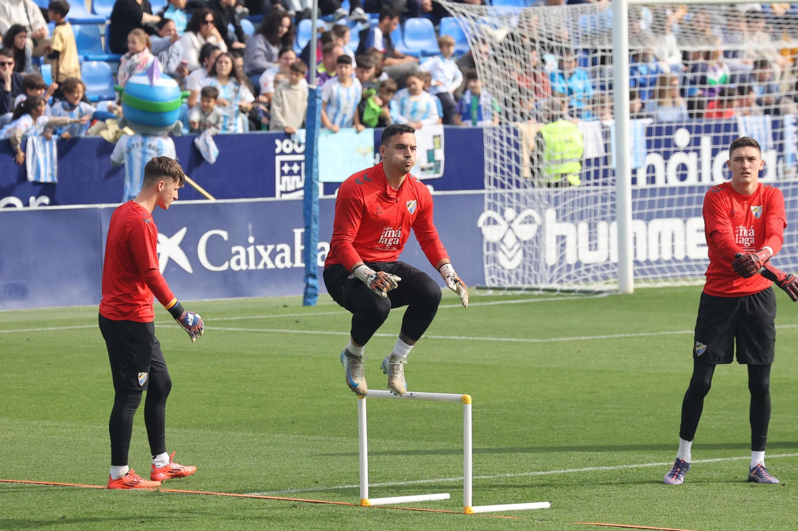 Las fotos del entrenamiento del Málaga CF de puertas abiertas
