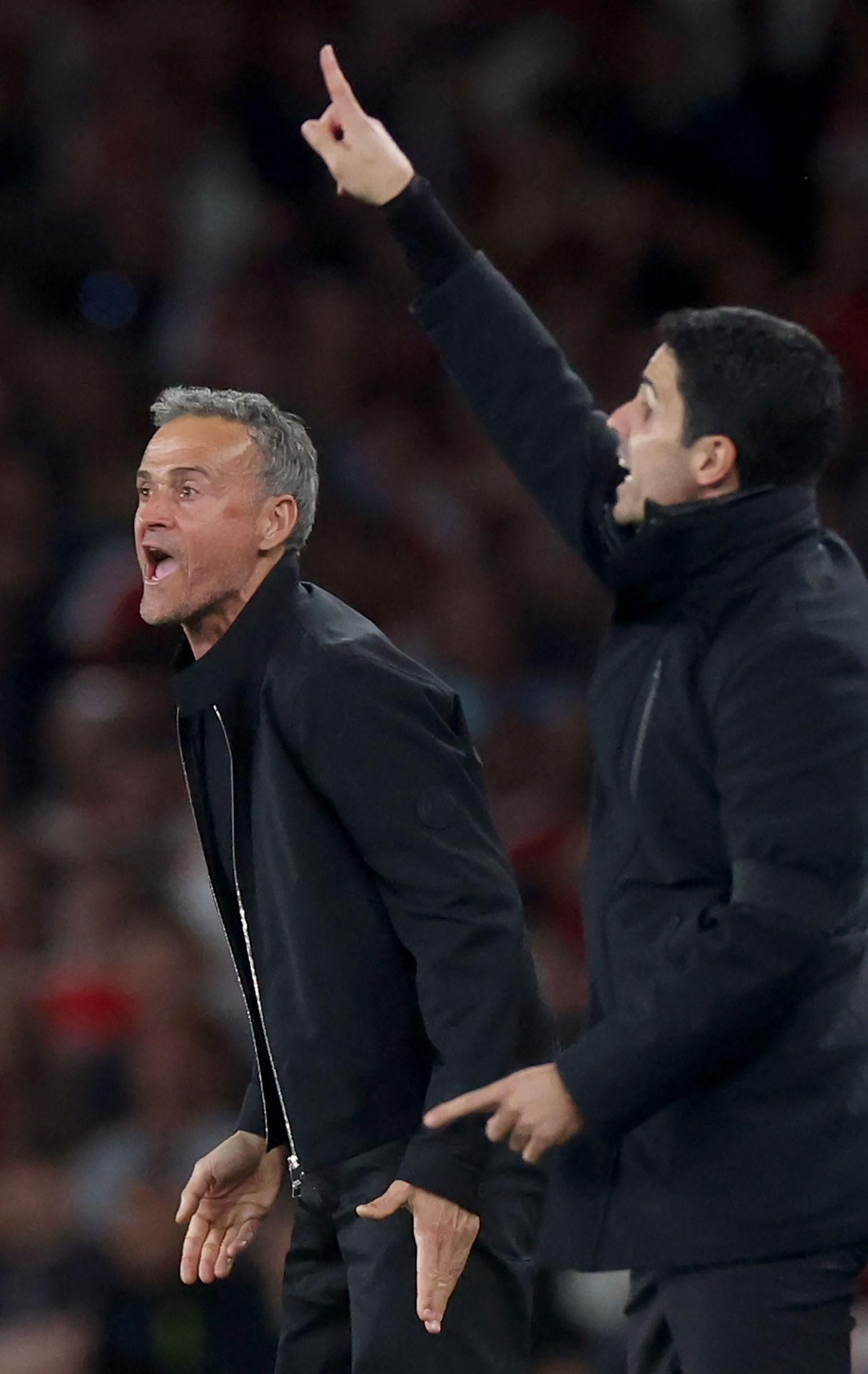 Las mejores fotos del Arsenal - PSG