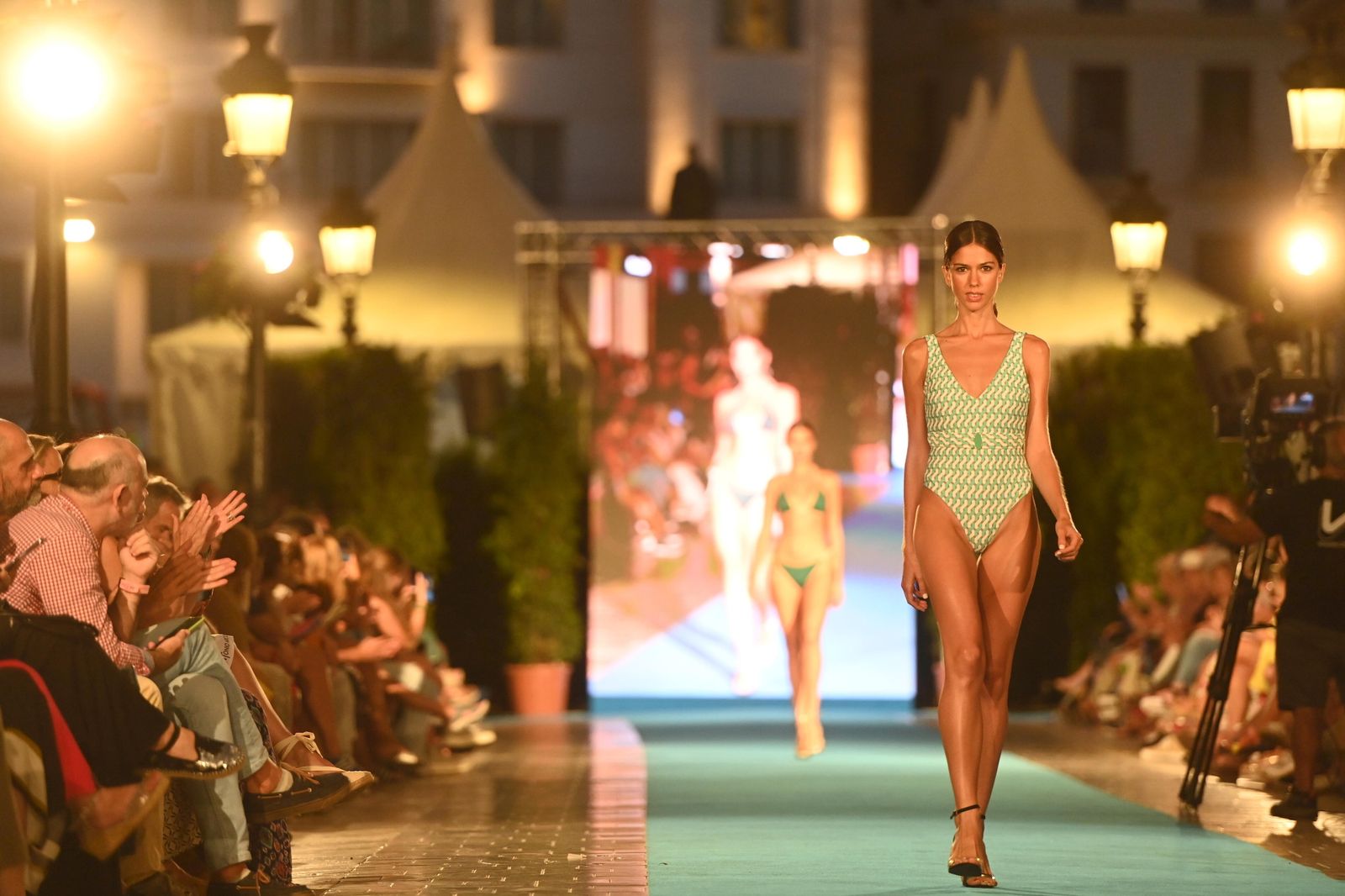 Segunda jornada de desfiles en calle Larios.