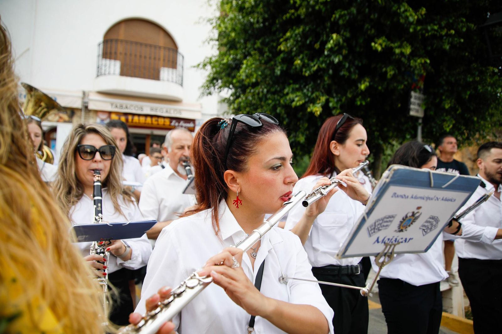 La Subida del Agua de las fiestas de Mojácar, en imágenes