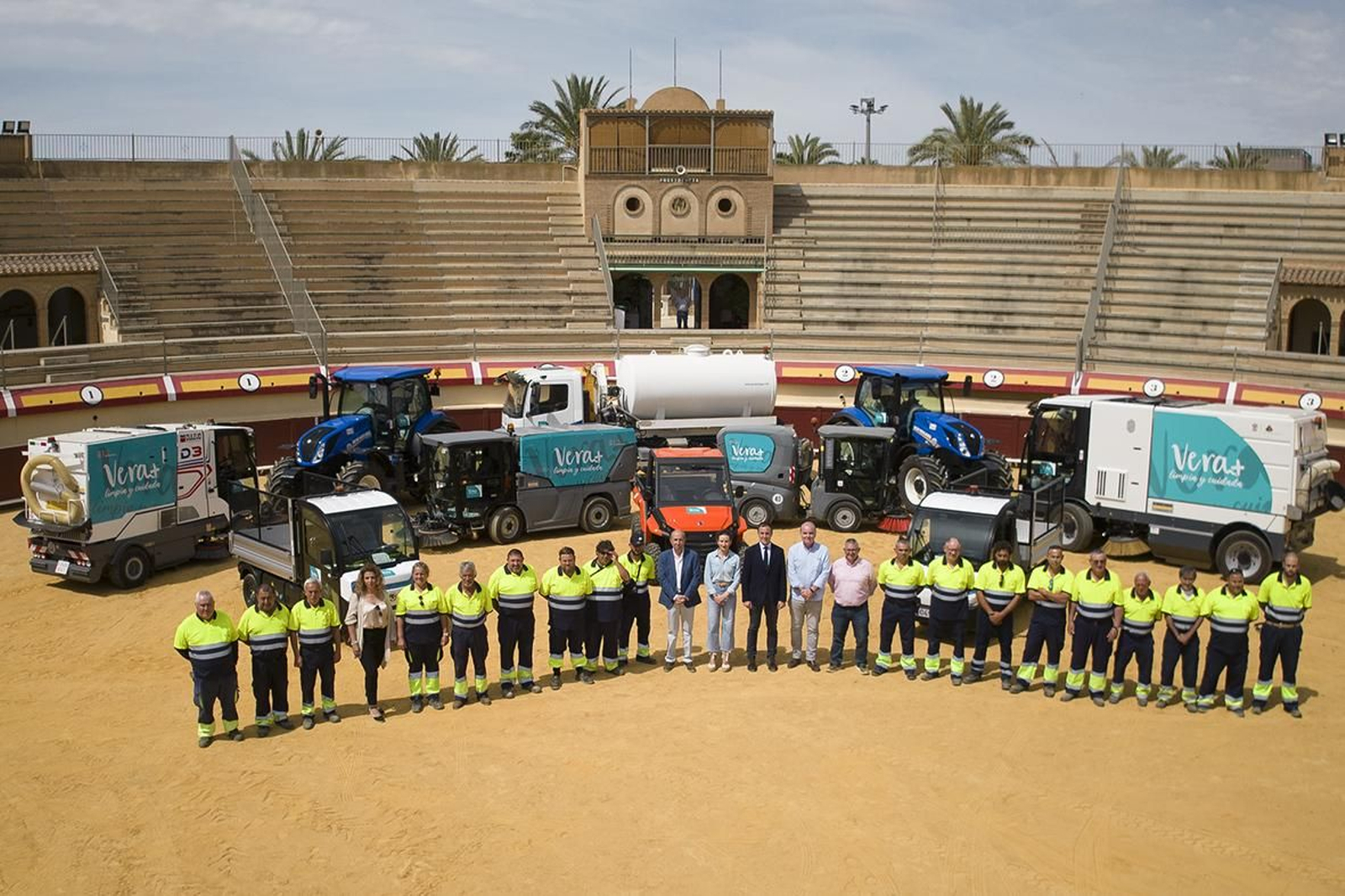 La ciudad de Vera cuenta con nuevo equipamiento para su limpieza.